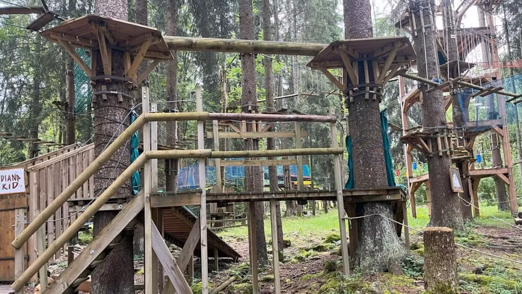 Morzine & Avoriaz, meer dan alleen een wintersport gebied 23 klimpark indiana adventure park