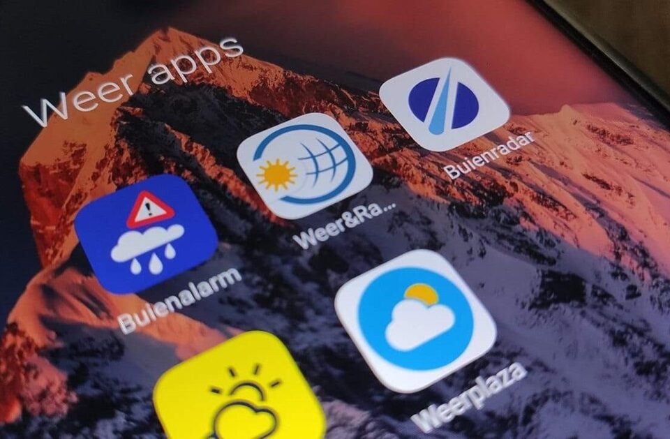 Beste weer app 2026: getest voor wandelaars 1 weer-apps