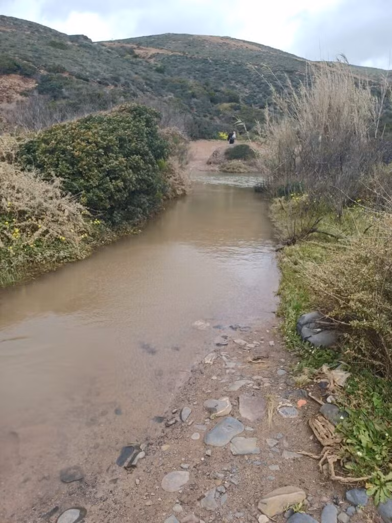 De Fishermen's Trail deel 2 30 Dag 5 Tot je middel door de rivier