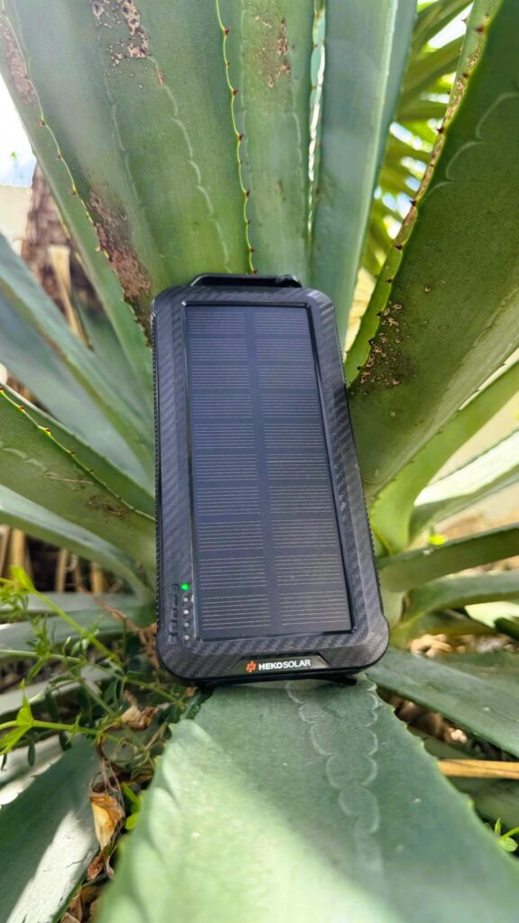 hekosolar powerbank pulse portable solar charger 30w 1