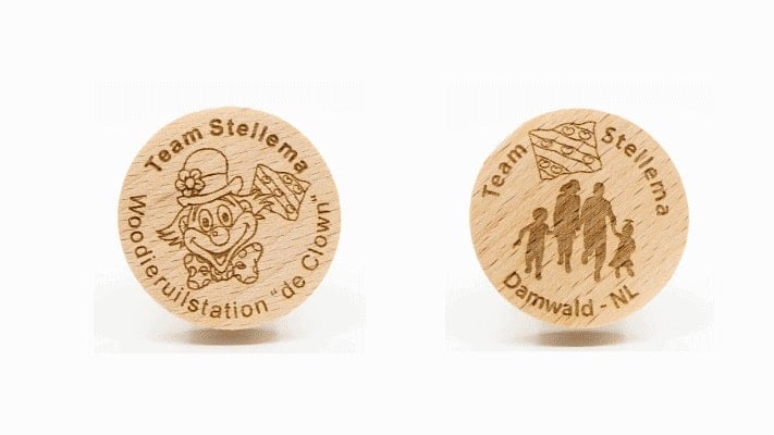 Geocaching woodie