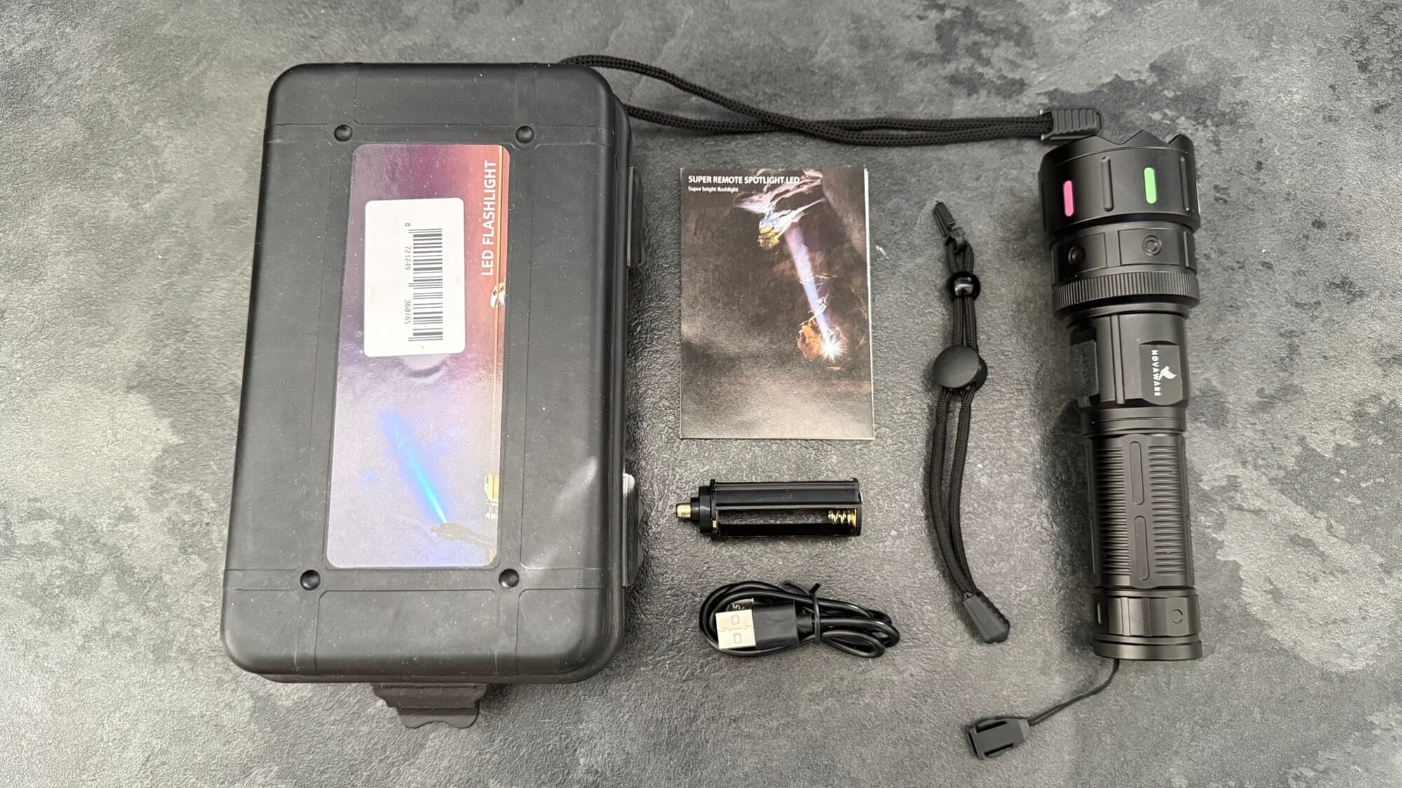 Review NovaWare zaklamp LED oplaadbaar