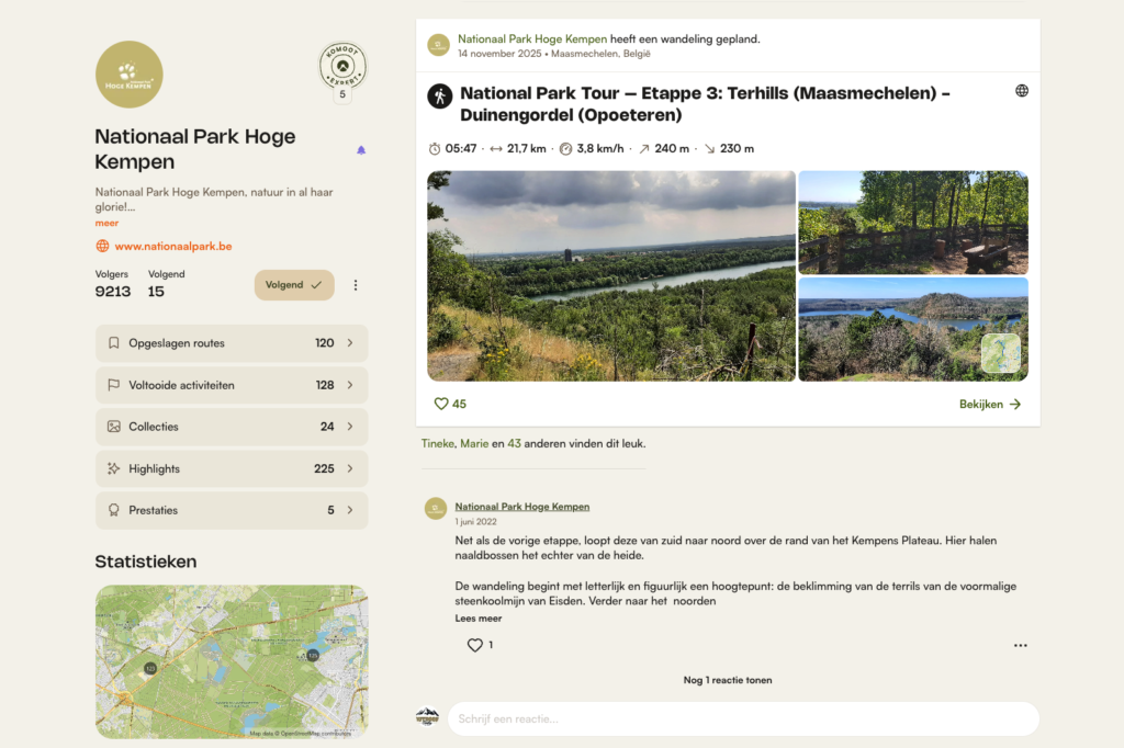 Wandelen in de Hoge Kempen: het enige nationaal park van België 17 komoot nationaal park hoge kempen