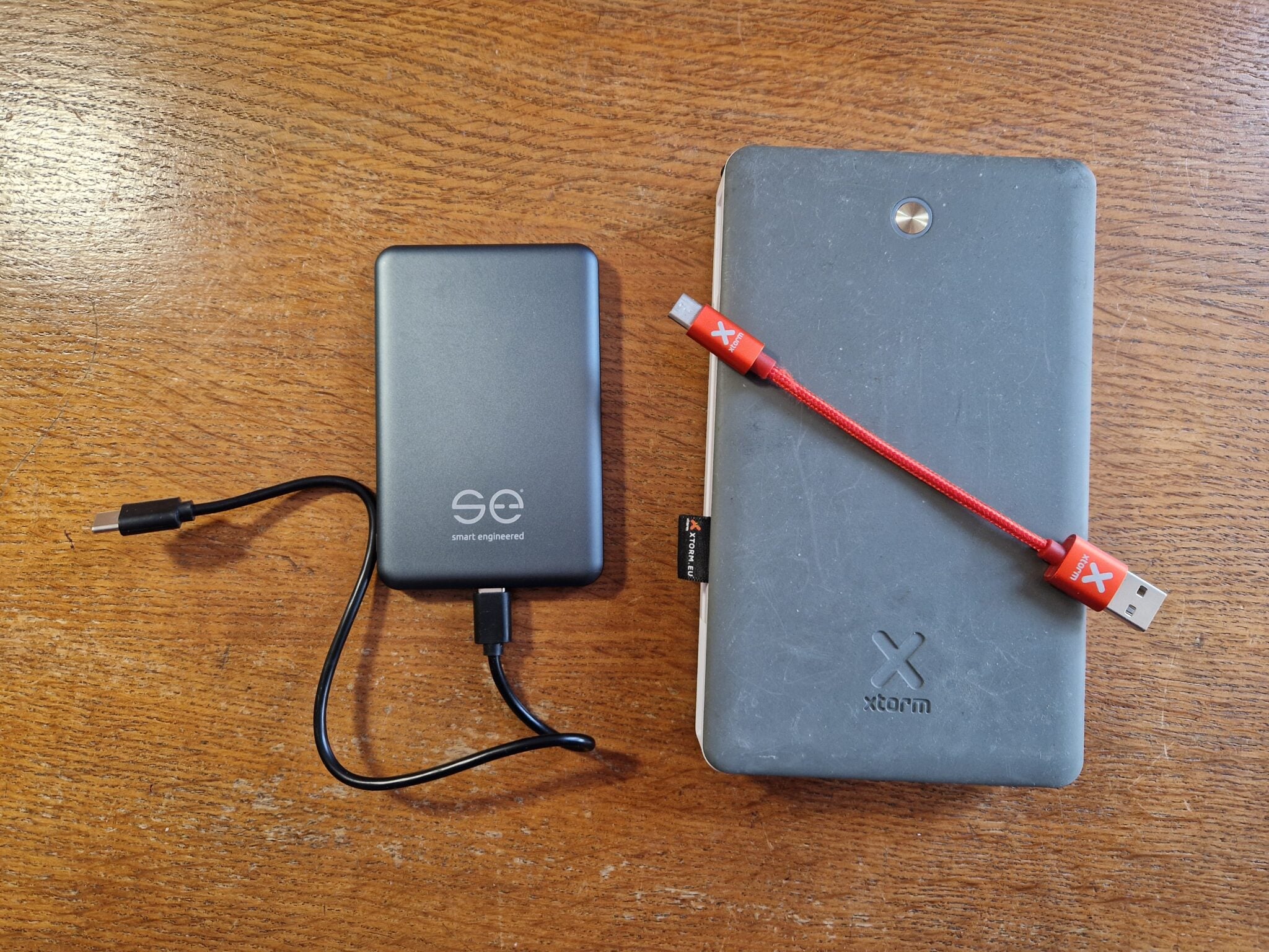 Tour du Mont Blanc: de paklijst en de grammen 22 TMB Powerbanks Xtorm versus SE scaled